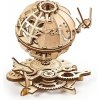 Ugears 3D drevené mechanické puzzle Glóbus UG70070