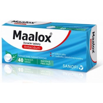 Maalox tbl.mnd.40 x 400 mg/400 mg