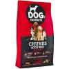 HAPPY DOG Dogs favorit Chunks with Beef 15 kg