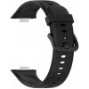 eses Silikónový remienok so zapínaním na sponu pre Huawei Watch Fit 3, 4 a 4 Pro Farebný variant: čierna