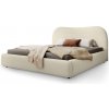 Wilsondo Manželská čalúnená posteľ s úložným priestorom Rosario 180x200 - smotanová