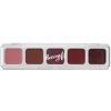 Barry M Mini Palette krémové tiene The Berries 5,1 g