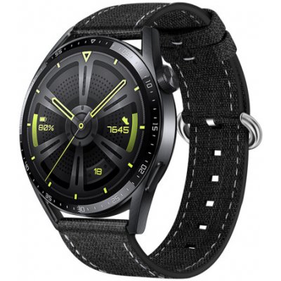 BStrap Denim remienok na Huawei Watch GT2 Pro, black SSG031C0107