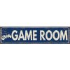 Ceduľa Game Room 40cm x 10cm Plechová tabuľa