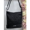 Katrin's Fashion Crossbody semišová kabelka SilviaRosa cross034 Čierna cross034