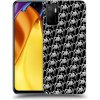 Picasee silikónový čierny obal pre Xiaomi Poco M3 Pro 5G - Separ - White On Black 2