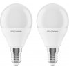 AlzaPower LED 8-55 W, E14, P45, 2 700 K, súprava 2 ks APW-LBP14-82700KM2