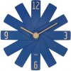 TFA 60.3020.06 - Dizajnové nástenné hodiny CLOCK IN THE BOX - modré
