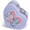 Disney Šperkovnica Stitch & Angel v tvare srdca, na zips, fialová 0198660023429
