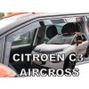 Citroen C3 AirCross od 2017 (predné) - deflektory Heko