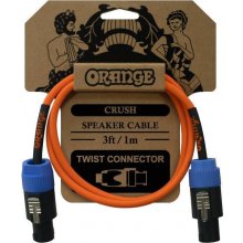 Orange Crush 3ft Speaker Cable Twist Connector to Twist Connector