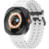 Remienok Techno Wristband biely pre Samsung Galaxy Watch Ultra 47mm
