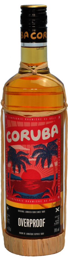Coruba - NPU 74%  Rhum de Jamaique