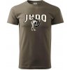 Judo v boji - Klasické pánske tričko vyššej gramáže - 2XL ( Army )