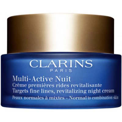 Clarins Multi-Active (Revitalizing Night Cream ) Revitalizačný nočný krém proti jemným vráskam pre normálnu a zmiešanú pleť 50 ml