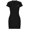 Guess Krátke šaty LAVINIA LS RIB Čierna