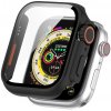 Puzdro s ochranným sklom Apple Watch Series 7/8 41 mm transparentné s čiernym rámom