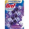 Bref Color Aktiv tuhý WC blok Lavender 3 x 50 g