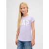 GAP Detské tričko s logom Fialová M Fialová Fialová