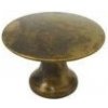 mosadzný knopok Fabio, priemer 20 mm, mosadz antik knopok