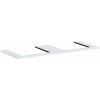 Hansgrohe Xilesa E doska 137,5 x 1,6 x 55 cm biela matná 54274700