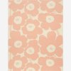 Marimekko Vlnená deka Unikko 130x180cm ružová