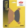 Zadné brzdové doštičky / obloženie SBS Yamaha XV 1900 A Midnight Star 2006 - 2010 směs LS