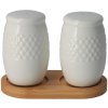 Orion Soľnička a korenička porcelán-bambus