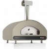 Pizza pec stolní Fontana Forni VOLTA 70 - 70x50 hybridní - šedá šedá