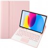AppleMix Bluetooth klávesnica s trackpadom - kryt / puzdro pre Apple iPad 10 (10,9