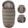 Petite&Mars Set zimný Comfy 4v1 Furry Mocha Mousse