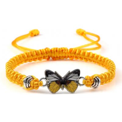 Gaira náramok Žltý motýlik 3120 oranžová