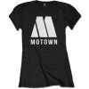 Motown tričko Motown tričko Logo black Čierna S