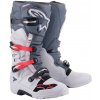 topánky TECH 7 ENDURO, ALPINESTARS (šedá/červená fluo/čierna, vel. 45,5)