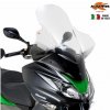 číre plexi 4111DT, KAPPA, KAWASAKI J125 - J300 (14-18), 79.5 X 65 CM