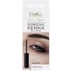 Henna na obočie Delia Cosmetics hnedá 6 ml