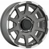 Sparco Dakar MDGPL 5.5x16 5x139.7 ET5 MATT DARK GREY LIP POLISHED