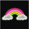 2Kids Toys | 2Kids Toys - LED Neónová nástenná dekorácia LED/5W/USB dúha s mrakmi | DV0224