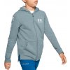 Under Armour | Rival Full Zip Hoody | šedá| YLG