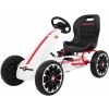 Joko Abarth Gokart s pedálmi EVA kolesá bielá