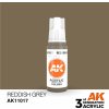 AK Interactive akrylová barva reddish grey 17 ml