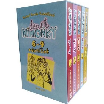 Deník mimoňky - BOX 6–9 + deníček - Rachel Renée Russell