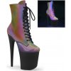 Pleaser Flamingo-1020REFL RBOW/B