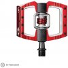 Crankbrothers Mallet DH Race nášľapné pedále, červená