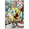 Maľovanie podľa čísel - Spongebob 01 - 80x120 cm, bez dřevěného rámu - výroba CZ