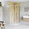Sprchový kút štvrťkruh 90x90 cm Roth Cariba Line CI R55 090200 VPE