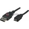 Kábel USB Manhattan USB-A - microUSB 1.8 m Czarny (307178)