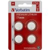 Verbatim 49532 Lithová gombíková batéria CR2025, 3V, blistr, 4ks