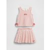 GAP Baby set s logom VintageSoft Červená 6-12M