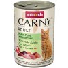 Výhodné balenie animonda Carny Adult 12 x 400 g - Morčacie, kura & králik